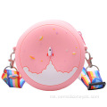 Artoon silikon syiling dompet dompet duit headset beg